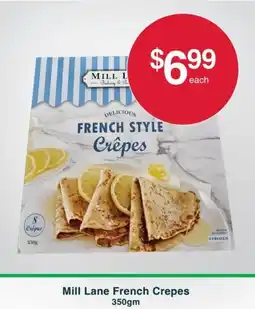 Mill Lane French Crepes 350gm