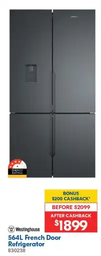 Betta 564L French Door Refrigerator offer
