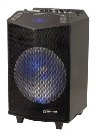 Rechargeable pa/ party speakers - 12" 40wrms
