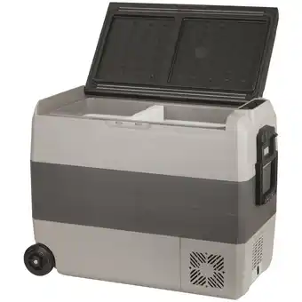 Brass monkey 12v/24v portable fridge/ freezers convertible dual zone - 60l 98 cans