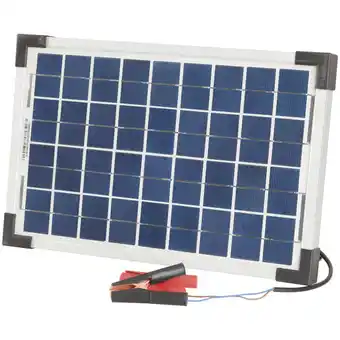 Jaycar Electronics 12v solar panels with clips - 10w offer