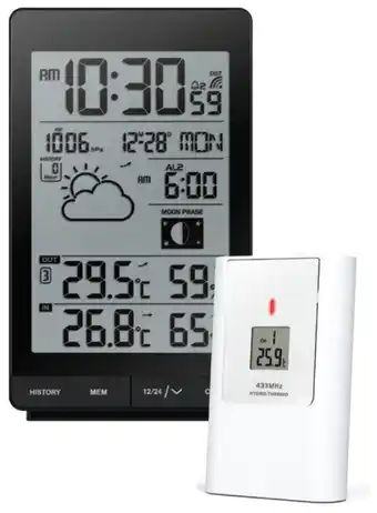 Jaycar Electronics Wireless weather stations - 5" display offer
