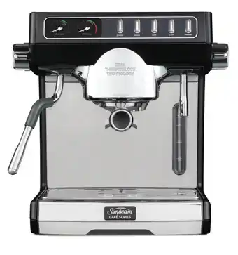 Bi-Rite Sunbeam café series duo espresso machine black offer