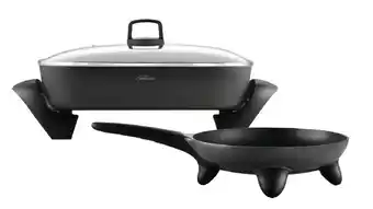 Sunbeam diamondforce brekky & banquet frypan & skillet set