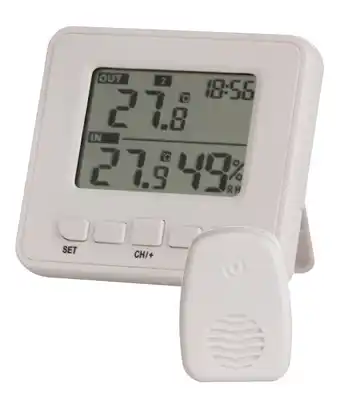 Wireless in/ out thermometer/ hygrometer