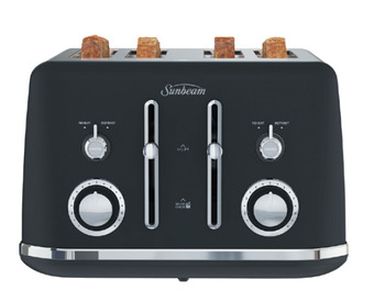 Bi-Rite Sunbeam alinea collection 4 slice toaster dark canyon offer
