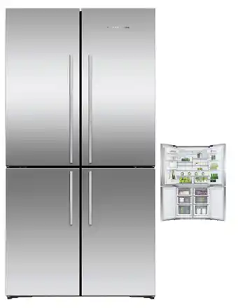 Bi-Rite Fisher & paykel 538l stainless french door fridge offer