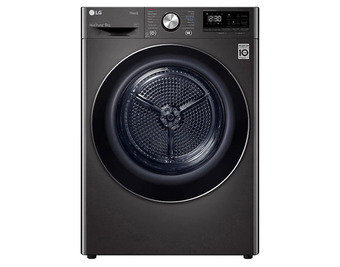 Bi-Rite Lg 9kg heat pump dryer with inverter control in black steel offer