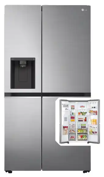 Bi-Rite Lg 625l side by side fridge offer