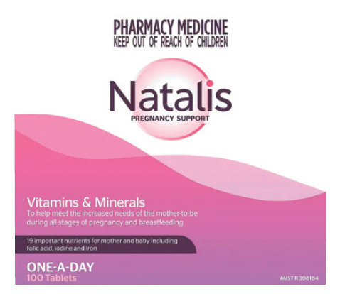 Pharmacy Direct Natalis pregnancy support 100 tablets offer