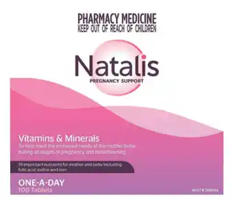 Natalis pregnancy support 100 tablets
