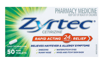 Pharmacy Direct Zyrtec 10mg 50 tablets offer