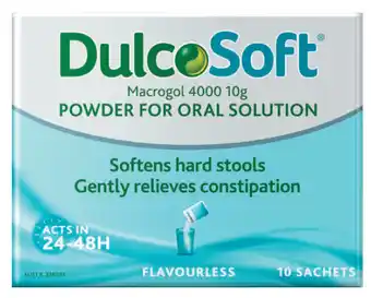 Dulcosoft 10g powder sachets 10 pack