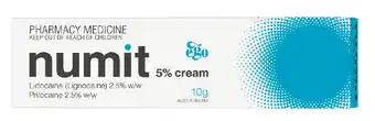 Pharmacy Direct Ego numit 5% cream 10g offer