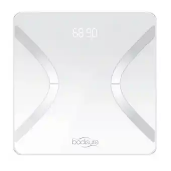 Bodisure bbc100 smart body composition scale - white
