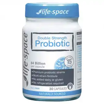 Life space double strength probiotic 30 capsules