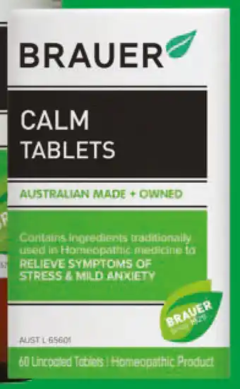 Pharmacy Direct Brauer nervatona calm 60 tablets offer