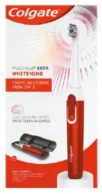 Colgate proclinical toothbrush white