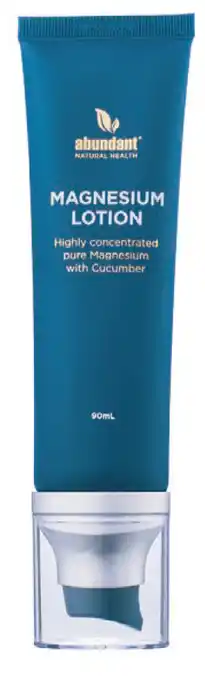 Abundant natural health magnesium lotion