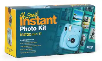 Target Fujifilm oh snap instant photo kit - blue offer