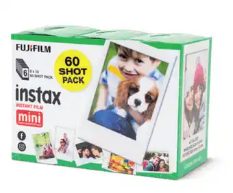 Fujiflm instax mini 8/9 camera film 60 pack
