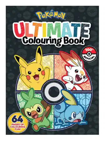 Target Pokémon: ultimate colouring book offer