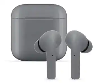 Moki mokipods true wireless earbuds - silver