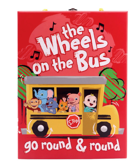 Target Cocomelon paint and decorate wooden bus kit - wheels on the bus offer