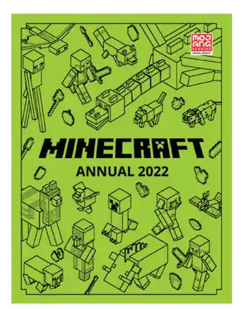 Target Minecraft annual 2022 - mojang ab offer