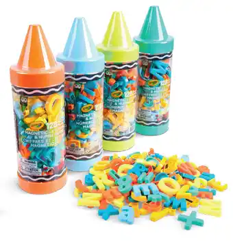 Target Crayola 128 piece magnetic letters and numbers offer
