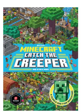 Minecraft catch the creeper and other mobs: a search and find adventure - mojang