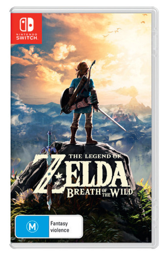 Target The legend of zelda: breath of the wild - switch offer