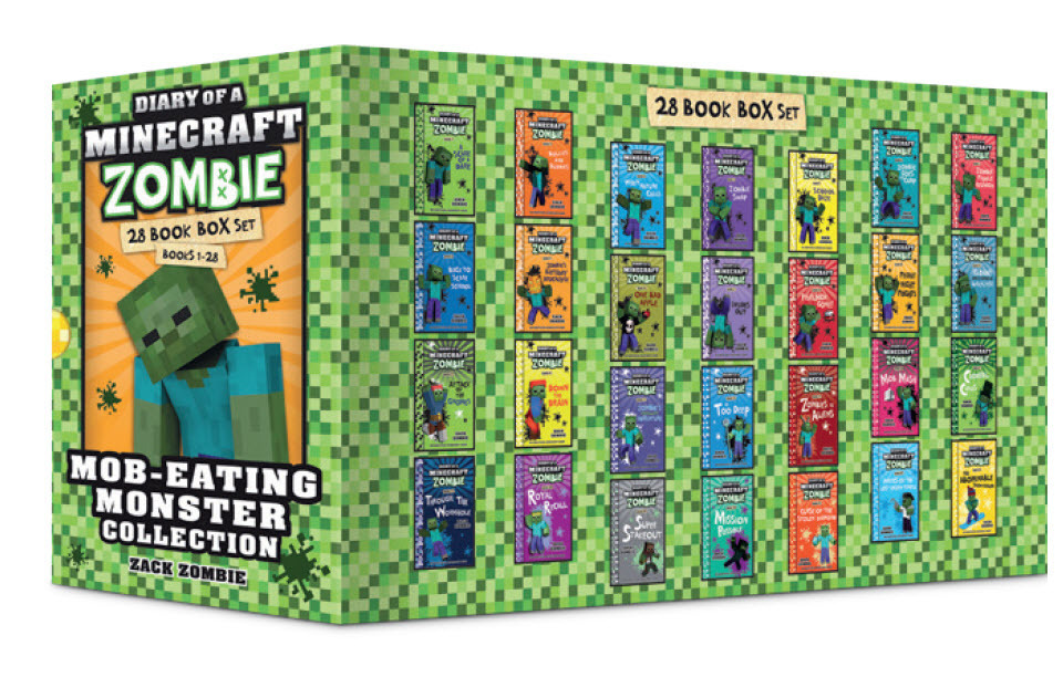 Target Diary of a minecraft zombie 1-28 box set - zack zombie offer