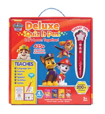 Target Quiz it pen paw patrol offer