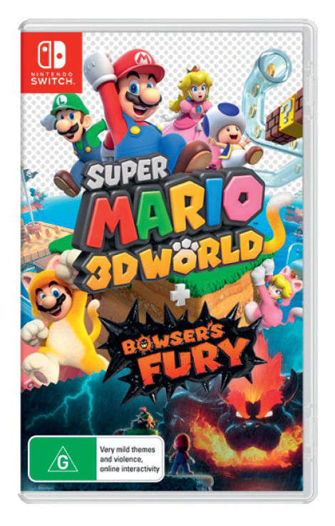 Target Super mario 3d world + bowser’s fury - nintendo switch offer