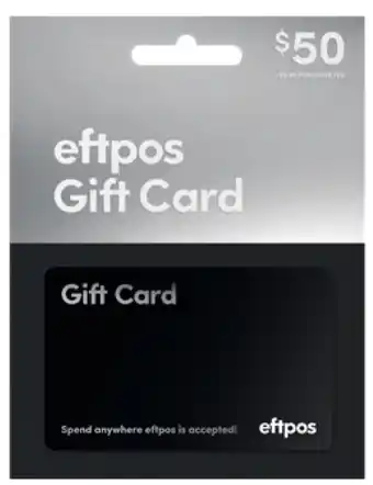 Target Eftpos $50 gift card offer