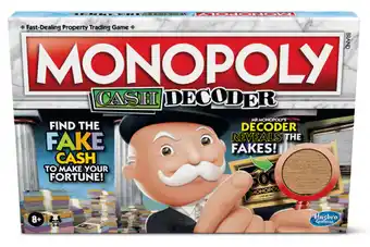 Target Monopoly cash decoder board game offer