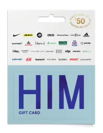 Target Gift cards for him offer