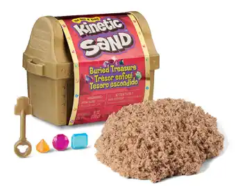 Kinetic sand hidden treasure