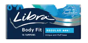 Libra original regular tampons 16 pack