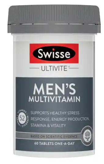 Swisse men's ultivite f1 60 tablets