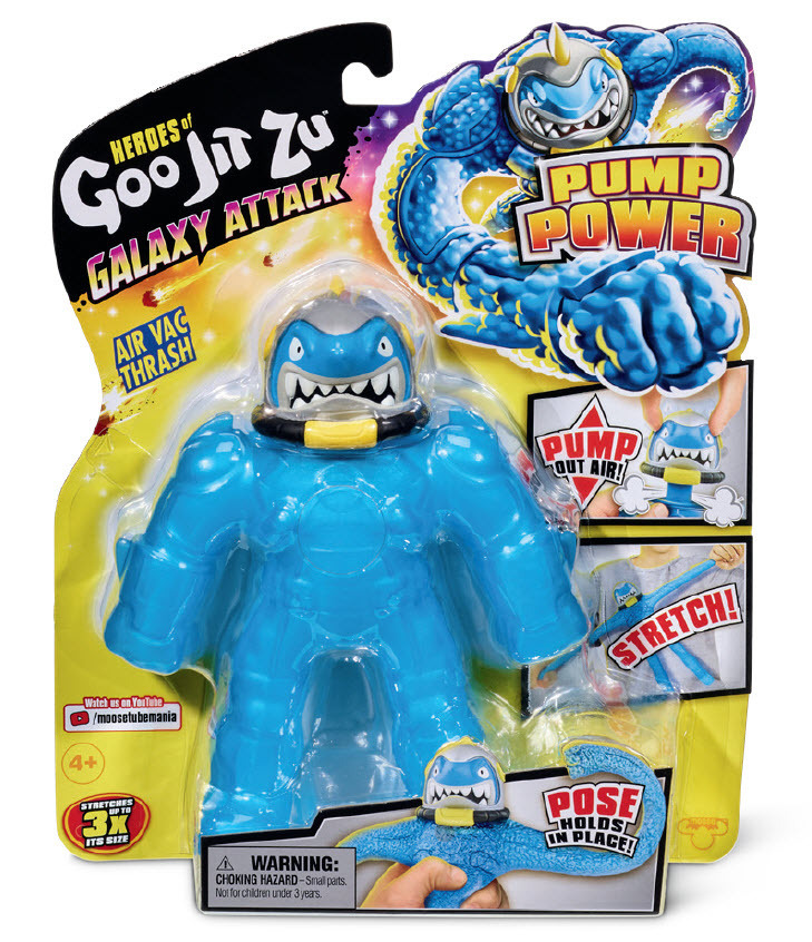 Target Heroes of goo jit zu - galaxy attack - pump power action figures assorted offer