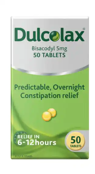 Dulcolax 5mg 50 tablets