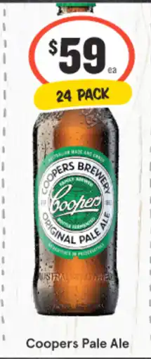 IGA Liquor COOPERS BREWERY offer