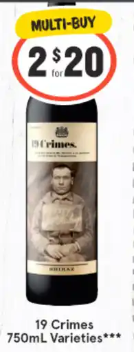 IGA Liquor 19 Crimes. offer