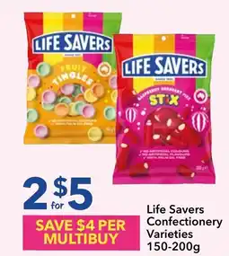 Ritchies Life Savers Confectionery offer