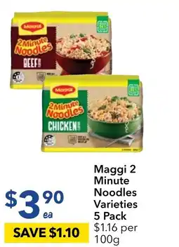Ritchies Maggi 2 Minute Noodles offer