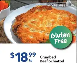 Ritchies Crumbed Beef Schnitzel offer