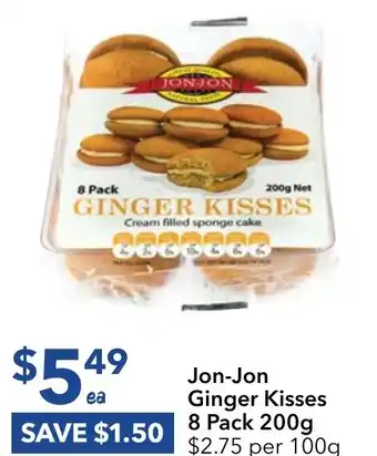 Ritchies Jon-Jon Ginger Kisses offer