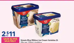 Ritchies Streets Blue Ribbon Ice Cream offer